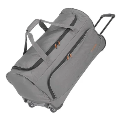 Travelite Basics Fresh Wheeled Duffle Anthracite taška