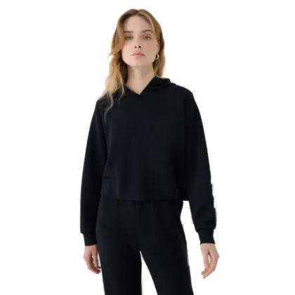 Női kapucnis pulóver 4F SWEATSHIRT F1562-20S-DEEP BLACK