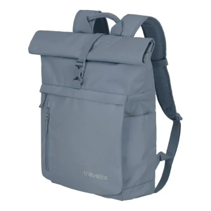 Travelite Basics Roll-up Backpack Smoke blue batoh