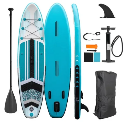 e4fun Allround Stand Up Paddle Board tyrkysový