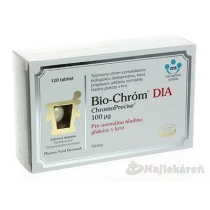 Bio-CHRÓM DIA 100 µg 120 tabliet