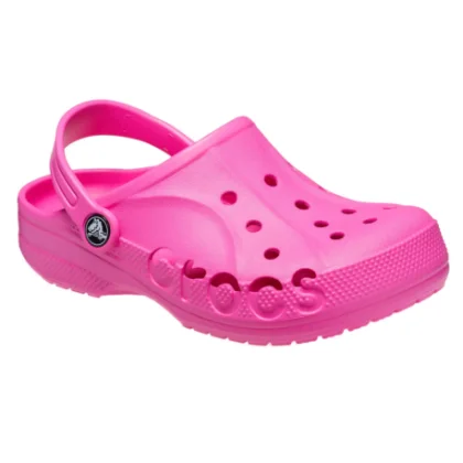 Lányi krokszik (szabadidőcipő) CROCS Baya Clog K electric pink