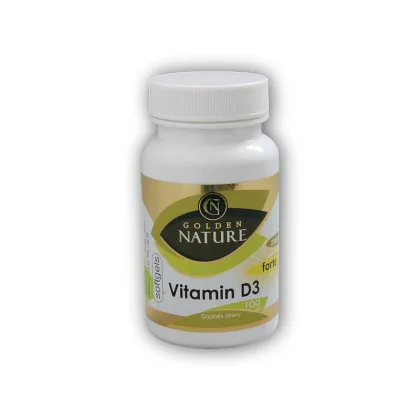 Golden Natur Vitamin D3 2000 I.U. SOFTGELS 100 kapslí