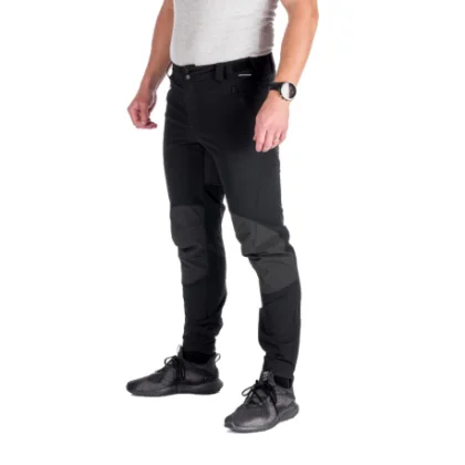Pánske turistické softshellové nohavice NORTHFINDER FREDRICK-269-black