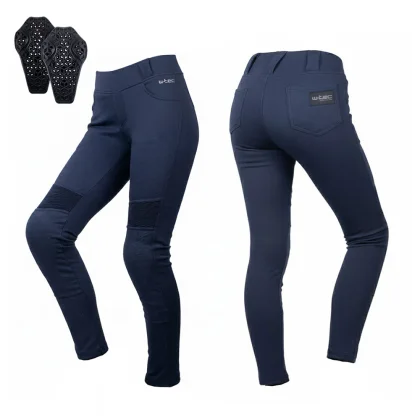 Dámske moto legíny W-TEC Lukrecia Base Blue Farba modrá,