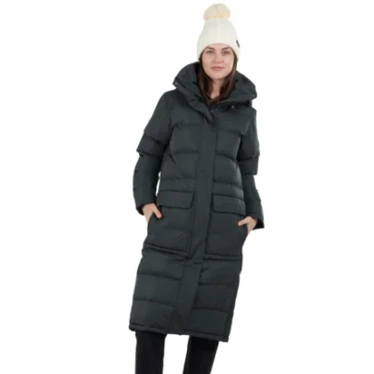 Dámska bunda FUNDANGO Sabina Padded Jacket-590- oliv