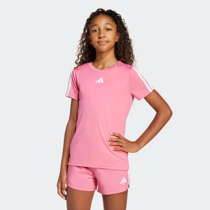 ADIDAS ADIDAS dievčenské tričko na cvičenie ružové 11-12 r (152 cm)