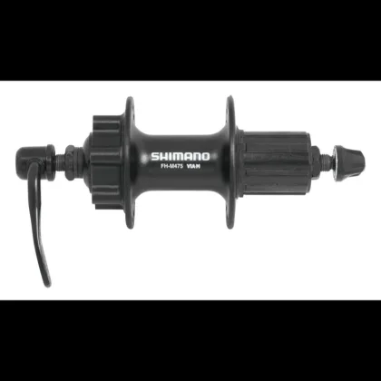 SHIMANO Náboj zadní FHM475 černý kot. 6 děr 36 děr
