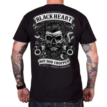 BLACK HEART Respect Tradition čierna - 3XL