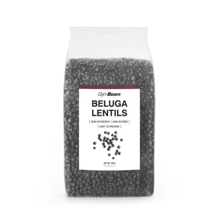 GymBeam Čierna šošovica Beluga
