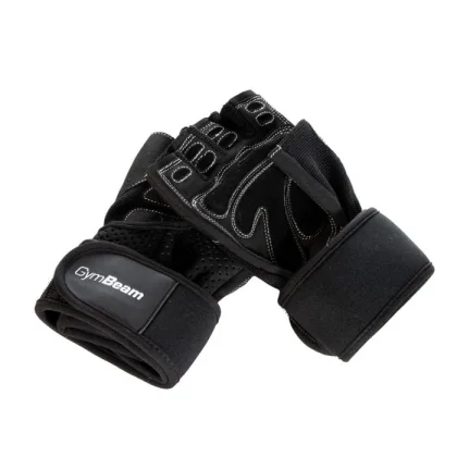 GymBeam Fitness rukavice Wrap Black XL
