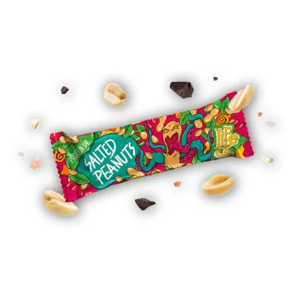 Life Like Protein bar Salted peanuts chocolate 50g