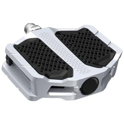 Shimano pedály PD-EF205 Flat stříbrné, v krabičce