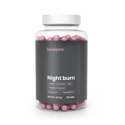 Spaľovač tukov Night Burn 120 kapsúl - BeastPink