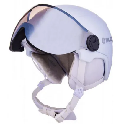 Blizzard W2W Double Visor white matt