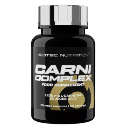 SCITEC NUTRITION Carni complex spaľovač tukov 60 kapsúl