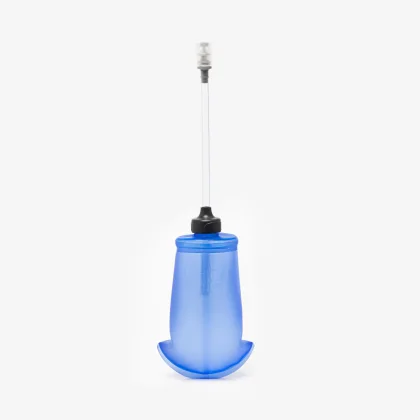 KIPRUN Fľaša s hadičkou 500 ml pre 8 l dámsky trailový batoh Kiprun tyrkysová 500 ml