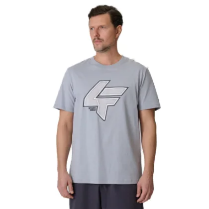 Férfi rövid ujjú póló 4F TSHIRT M2662-27S-COLD LIGHT GREY