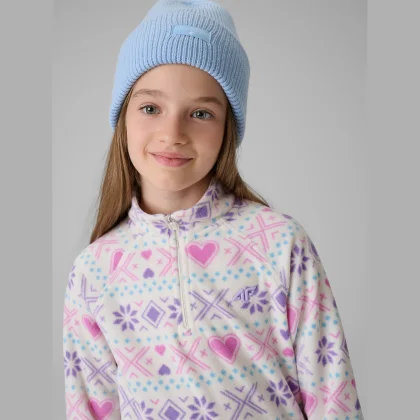Beanie čiapka dievčenská - čierna