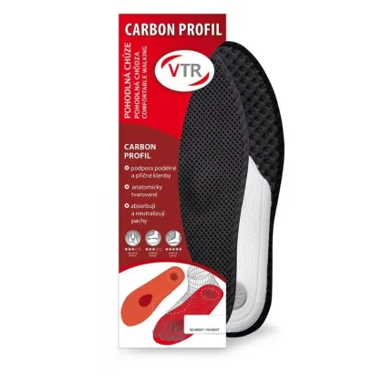 VTR Ortopedické vložky Carbon Profil POUZE 45 (VÝPRODEJ)