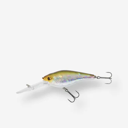 CAPERLAN Wobler Deep Crankbait WXM CRKDD 80 F zelený chrbát bez