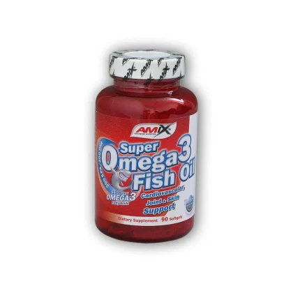 Amix Super Omega 3 Fish Oil 90 kapslí