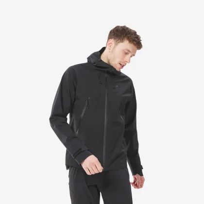 QUECHUA Pánska bunda MH500 na horskú turistiku ľahká a nepremokavá 2XL