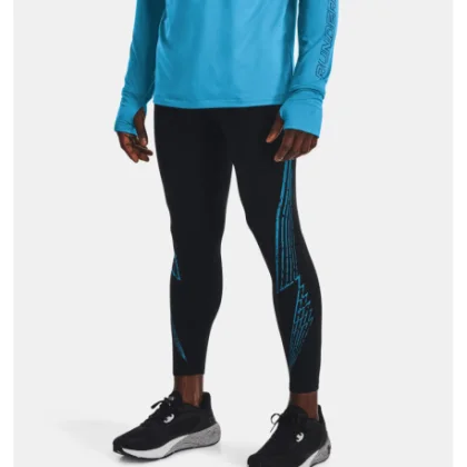 Pánske kompresné legíny UNDER ARMOUR UA FLY FAST 3.0 COLD TIGHT-BLK-1373440-001
