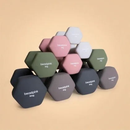 BeastPink Neoprenová jednoručka Hex