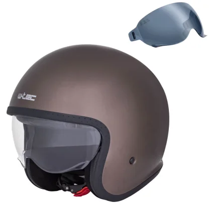 Moto prilba W-TEC Valkorne Marron Farba deep coffee,