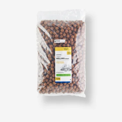 CAPERLAN Boilies na lov kapra Wellmix Instant 20mm/9,5kg Strawbanana bez