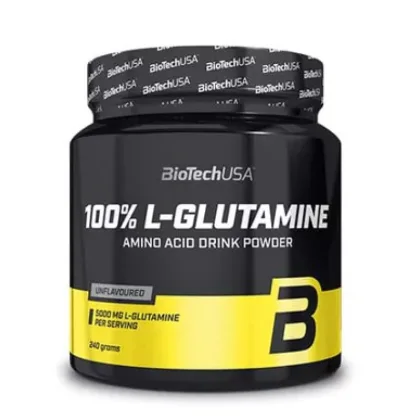 100% L-Glutamine 500 g - BioTech USA