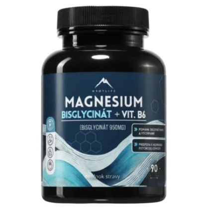 HROTLIFE Magnesium bisglycinát+vitamín B6 90 kapsúl