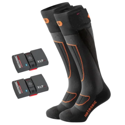 Vyhřívané podkolenky (ponožky) set s baterií HOTRONIC SET 1 pair Heat socks XLP 2P + 1 pair Bluetooth Surround Comfort