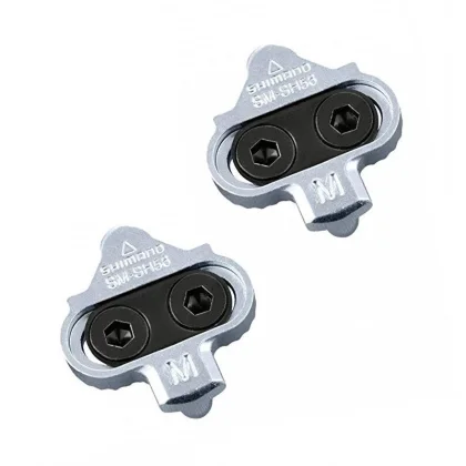 Shimano kufry MTB SPD SM-SH56 stříbrné, v krabičce