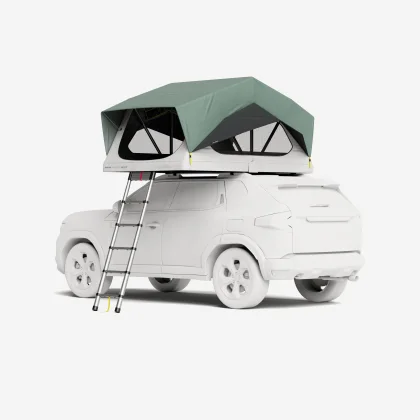 QUECHUA Strešný stan MH500 Fresh & Black pre 2 osoby bez