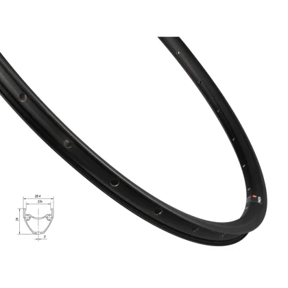 MACH 1 Ráfek MACH1 PULSE GRAVEL DISC 622x23, 28 děr,čer