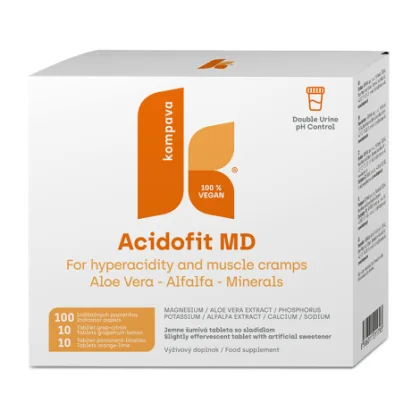 Kompava AcidoFit MD - MIX 20tbl. + 100ks papierikov