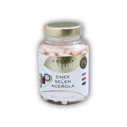 Golden Natur Exclusive Zinek + selen + acerola 100 kapslí