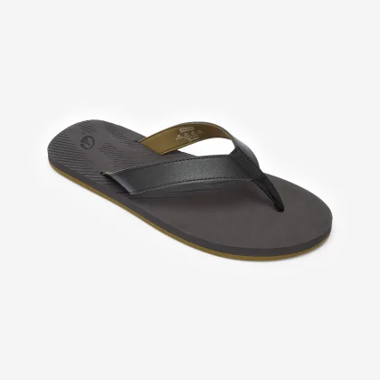 DECATHLON Pánske žabky 150 tmavosivé 39-40