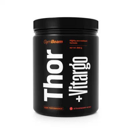 GymBeam Thor Fuel + Vitargo jahoda kiwi