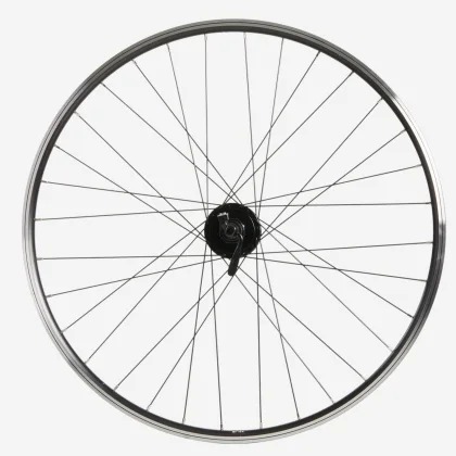 NO BRAND Predné koleso cestného bicykla 28 dynamo so šiestimi otvormi bez