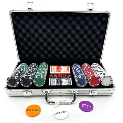 ProZona Poker set DICE 300 ks, 11,5g žetóny, hliníkový kufrík