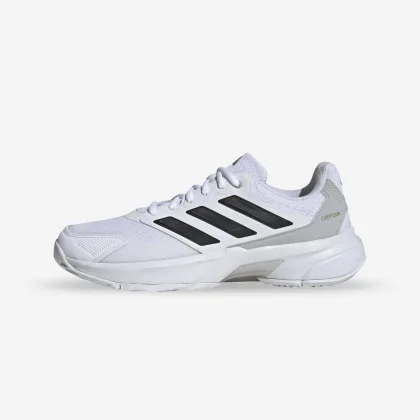 ADIDAS Pánska tenisová obuv Courtjam na rôzne povrchy biela 46