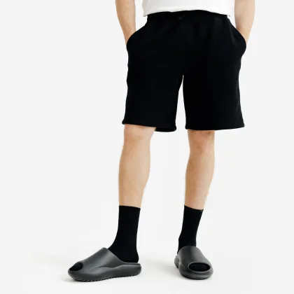 DECATHLON Unisex šortky Elementals čierne XL