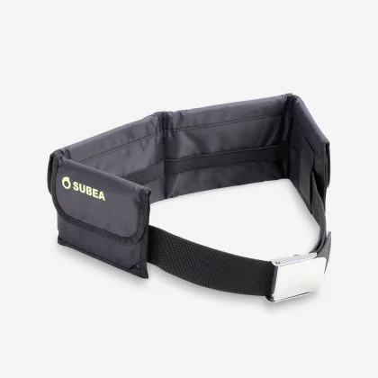 SUBEA Ohybný pás na potápanie s vreckami na olovené závažie L-XL