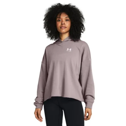 Under Armour Dámska mikina UA Rival Terry OS Hoodie Grey LL