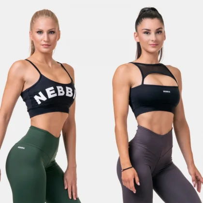 Classic HERO športová podprsenka 579 Black - NEBBIA