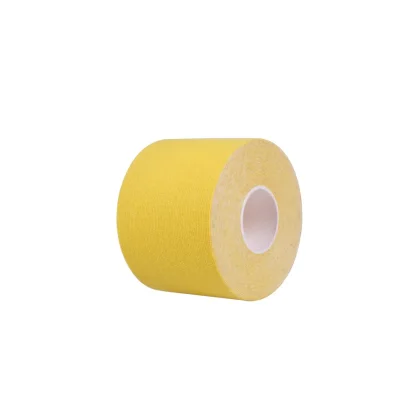 Kinesio tejp Sportago Regline, zelený, 5 cm x 5 m - žlutá