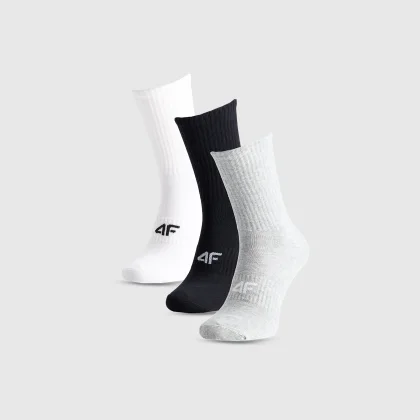 Dámske casual ponožky nad členok (3-pack) - viacfarebné